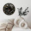 Sculpture horloge de chat