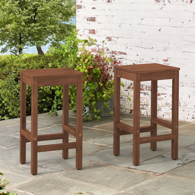 Tabouret de bar en acacia