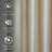Landolfo Textured Grid 100% Blackout Grommet Curtain Pair (2 panels)-1453565484-1453565462
