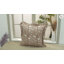 Housse de coussin à motif floral en coton imprimé à la main 20 x 20 pouces Fab divine, jeté, brun-106744387