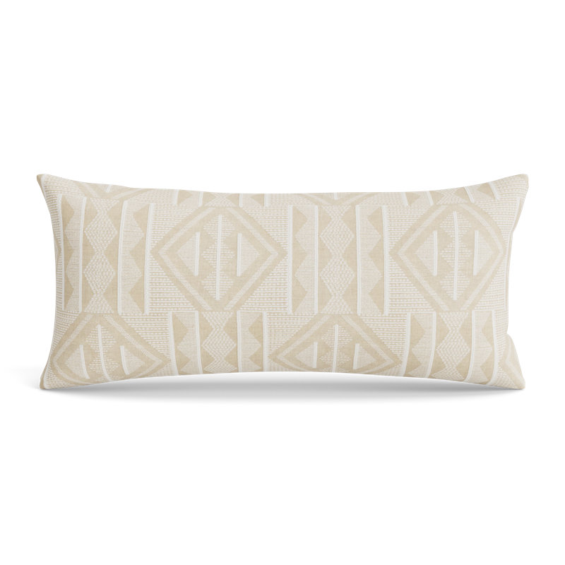 Prestige Linen Pillow Cover & Insert, Rectangle 16"H x 36"W
