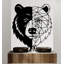 Bear Polygonal wall decal Bear Geometric decor Bear wall art Decal Bear Lover Animals Bear Wall Bathroom Wall Decals Stickers 244DRE-1121222732-1121222739