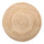 Table basse ronde en raphia