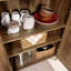 Armoire de rangement à 2 portes en pin