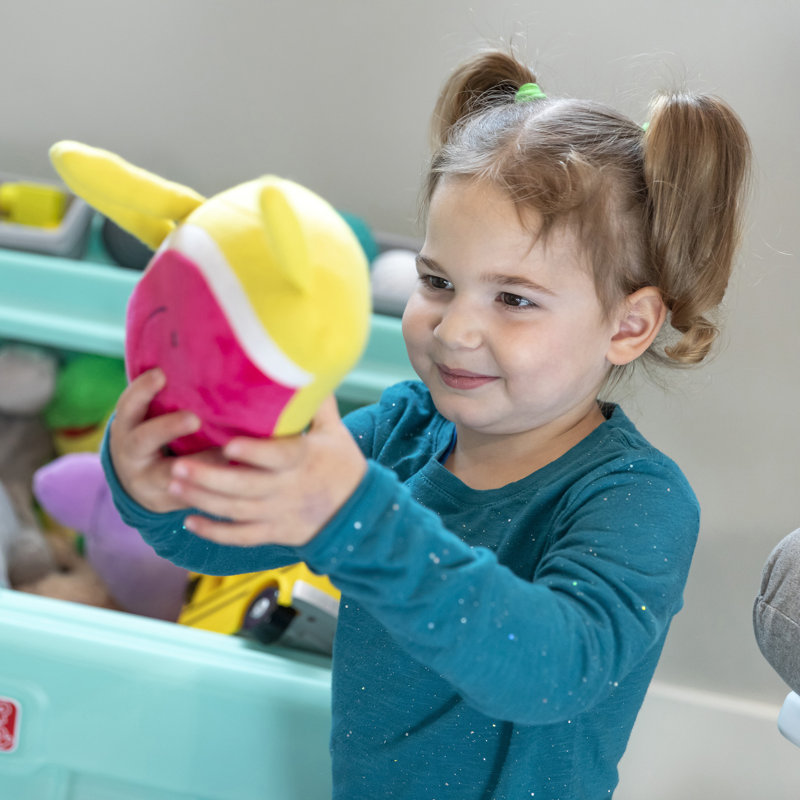Step2 Mint 2 in 1 Toy Box
