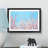 Top of the Blossom Tree in Abstract - Picture Frame Graphic Art Print-55766365-55766364