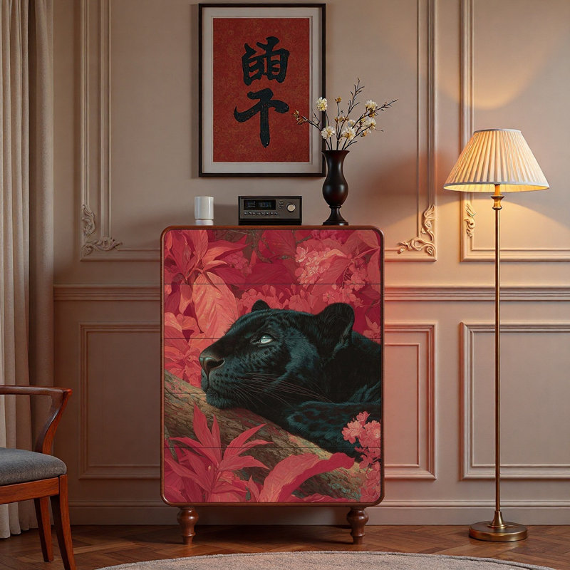 Armoire de tiroir de salon de style américain