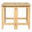 Farmhouse Style Extendable Dining Table With Drop Leaf For Small Spaces-197492737