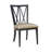 Cross Back Side Chair-449517176