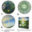 Mandala lumineux brillant dans un paysage de paradis I - impression-1677964534-1677964528