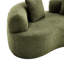Canapé incurvé de 165 cm avec revêtement, mousse à compression intégrale, design ergonomique, sans montage, idéal pour les pièces principales modernes, coussin mi-ferme, capacité de 159 kg, assemblage requis, parfait pour les appartements