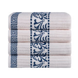 Ensemble de 4 serviettes de bain Mikira Athens