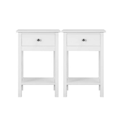 Adelino 40cm W Manufactured Wood Bedside Table