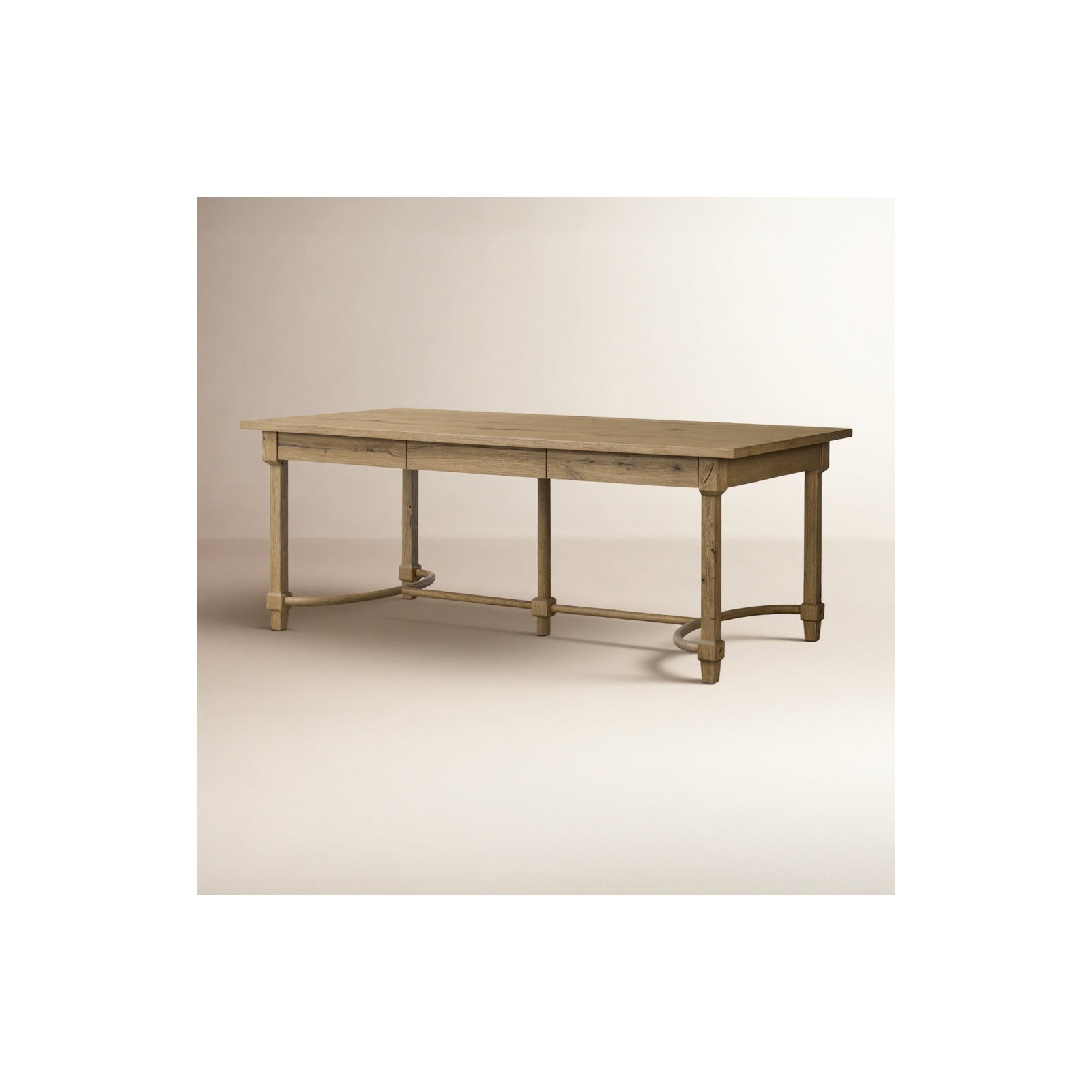Edison Desk, Worn Oak