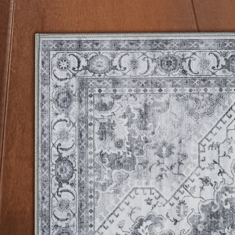 Wyatt & Ash Geraldine Machine Washable Dream Mink Rugs 1-Piece, Rectangle 9' x 12'
