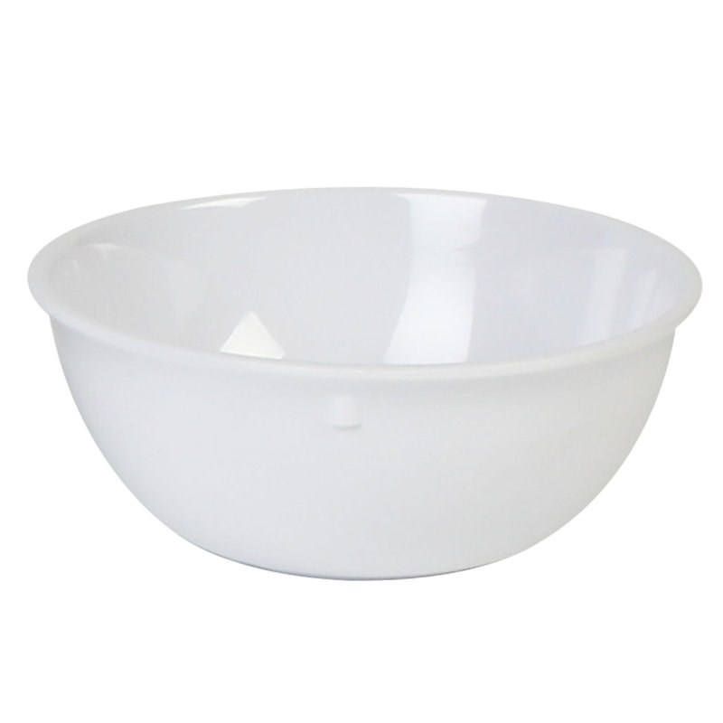 Bol à céréales en mélamine 15 oz. Nustone, Blanc