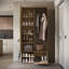 Hall Tree 90cm Wide with Shoe Storage-17531678