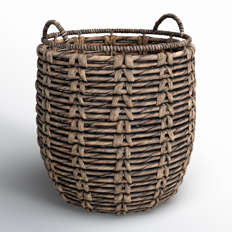 Joss & Main Kei Wicker Basket, Brown