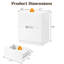 Ensemble de 2 tables de chevet Handless-1929876522
