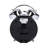 QHK063KLH Standard Clock, Black-1346924039
