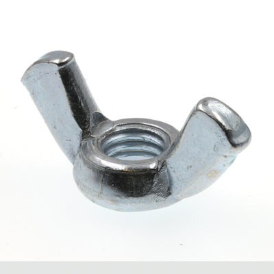 Wing Nuts, Cold-Forged, 3/8 in.-16, Zinc Plated Steel (50 Pack)