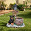 Statue d'extérieur Puppy Dog