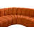 Hurlburt Upholstered Curved Sectional with Ottoman Reversible-89266419