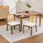Ensemble de 2 chaises de salle à manger Cane-129910116