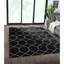 Tapis tissé à motif géométrique Trellis