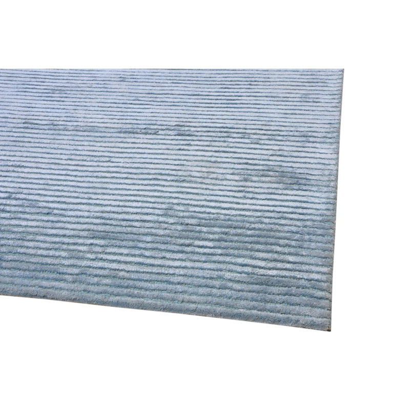 Striped Area Rug in Blue