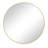 42" Metal Framed Gold Bedroom Mirror, Wall Mounted For Bathroom, Living Room Decoration, Vanity Mirror Round Bedroom, Decoration-739591012-739591014