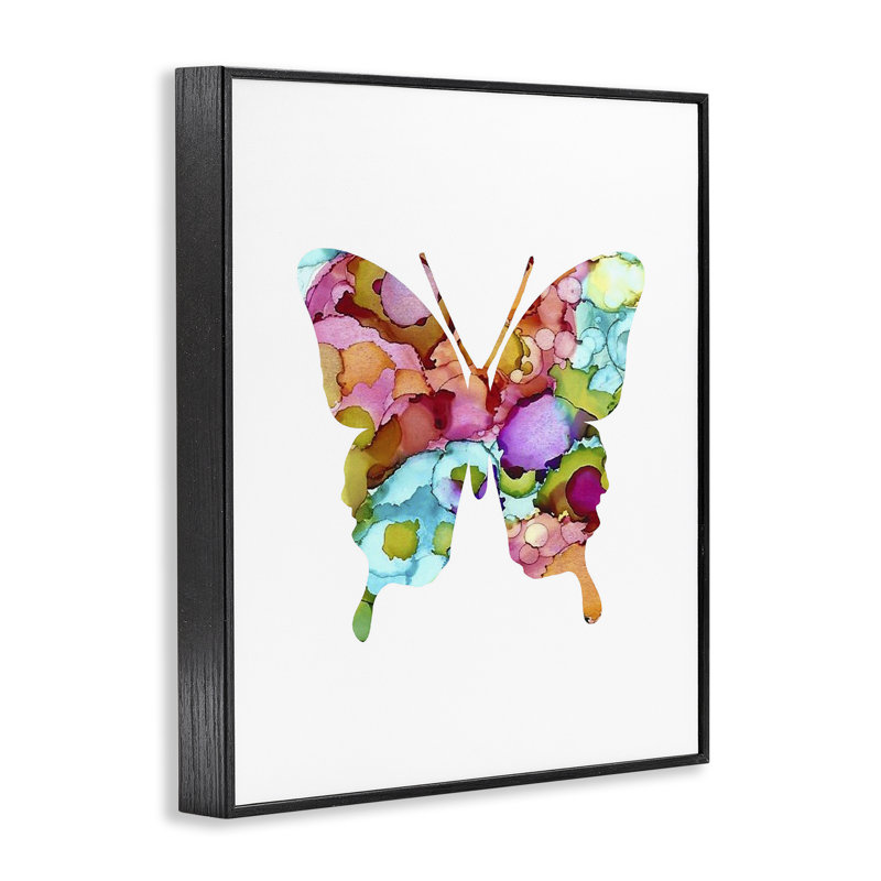 Art audacieux, estampe numérique encadrée par Lisa Nohren bh-104, H 14 po x l 11 po, Giclée encadrée noir minuit