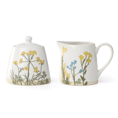 Lenox Wildflowers Sugar & Creamer Set