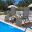 Chaise longue inclinable 29 po Okelly