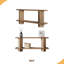 Table de chevet à 2 niveaux, table de canapé, console, table de couloir