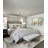 Modern 1 Light LED Crystal Square Flush Mount-28783563