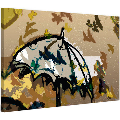 1 Piece Wrapped Canvas Wall Art