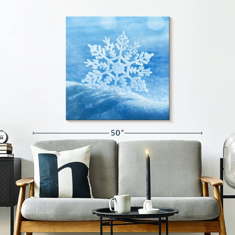 Flocon de neige d'hiver Alvord, H 30 po x l 30 po