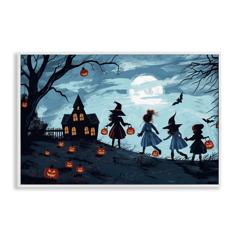 Giclée encadrée, dessin par Wumples, H 20 po x l 30 po, Giclée encadrée blanc bord de mer