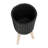 S/2 10/12" Ridged Planter W/ Wood Legs