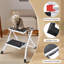Step Ladder 2-Step 150kg Capacity, Folding Steel Ladder with Wide Anti-Slip Pedal, Sturdy Step Stool for Adults Toddlers-1798243376