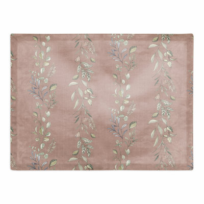 Cleothis Cotton Floral Rectangle Placemat