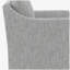 Fauteuil pivotant gris Merced