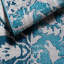  Tapis floral bleu-1736437551