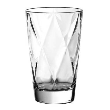 Bormioli Rocco Glit 6 - Piece Glass Drinking Glass Glassware Set & Reviews