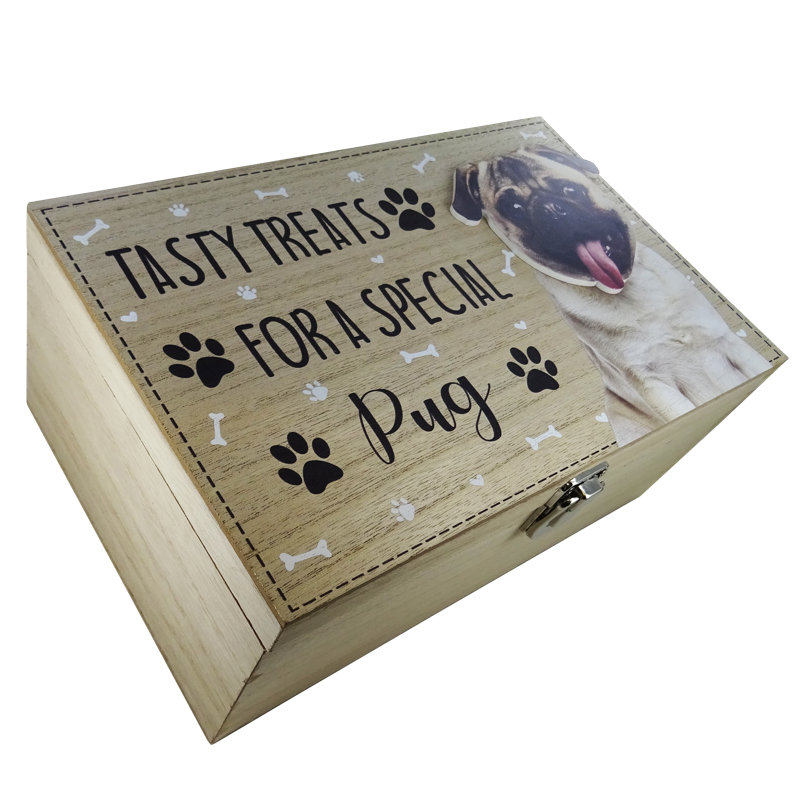 Pug Treat Box Delacruz Decorative Box