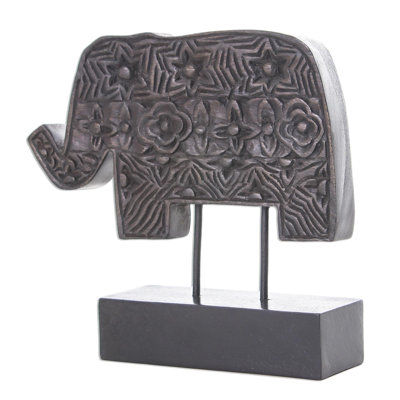 Thai Elephant Pride Figurine