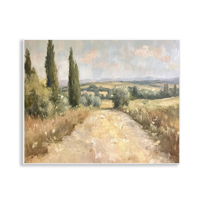 Plaque murale de paysage de campagne, design par Petal Prints Design
