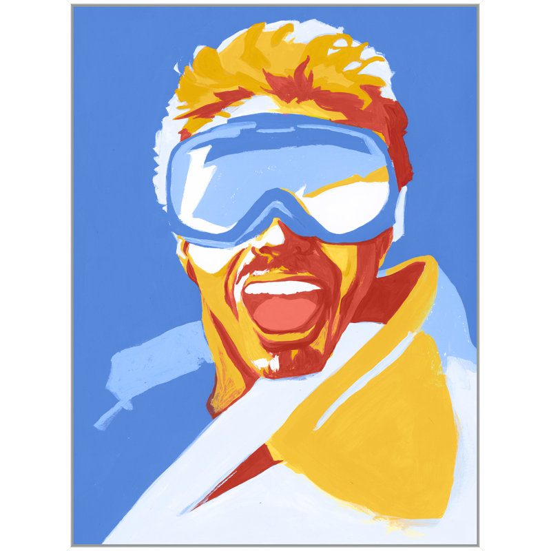 Male Skier Print by Thom Filicia