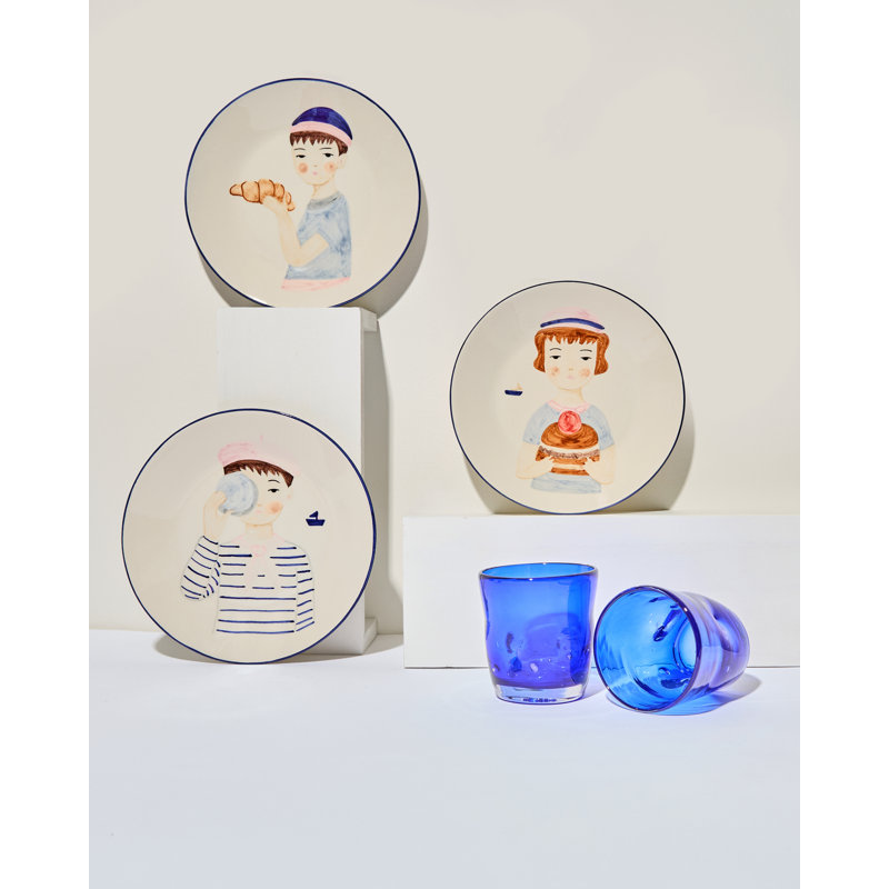 Ammadas Handpainted Louise Plate